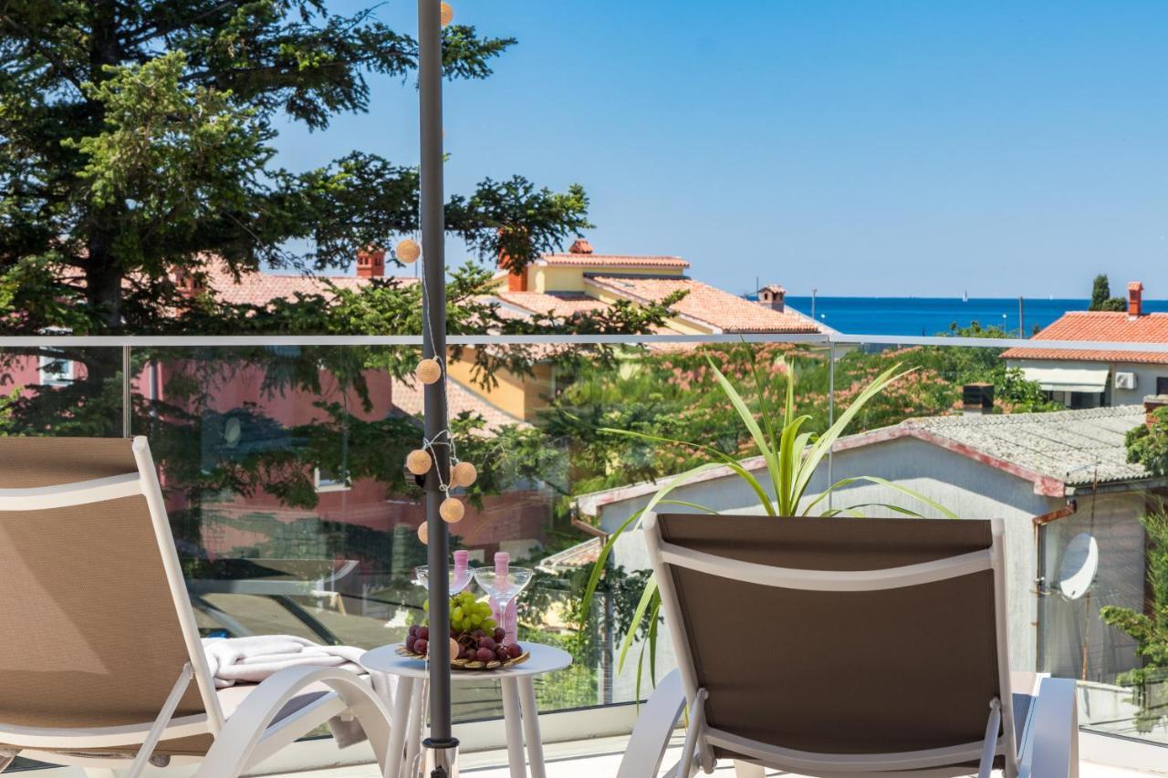 Villa Elena Deluxe Mit Whirlpool Und Beheiztem Pool Am Meer Und Wunderschoenen Blick Auf Die Brijuni Inseln Fažana Exteriör bild